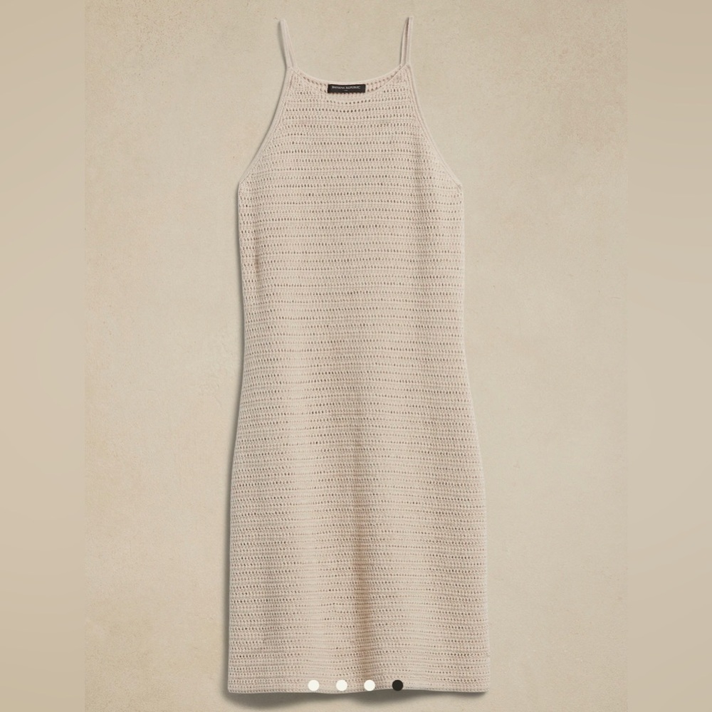 GLEN CROCHET MINI DRESS FROM BANANA REPUBLIC